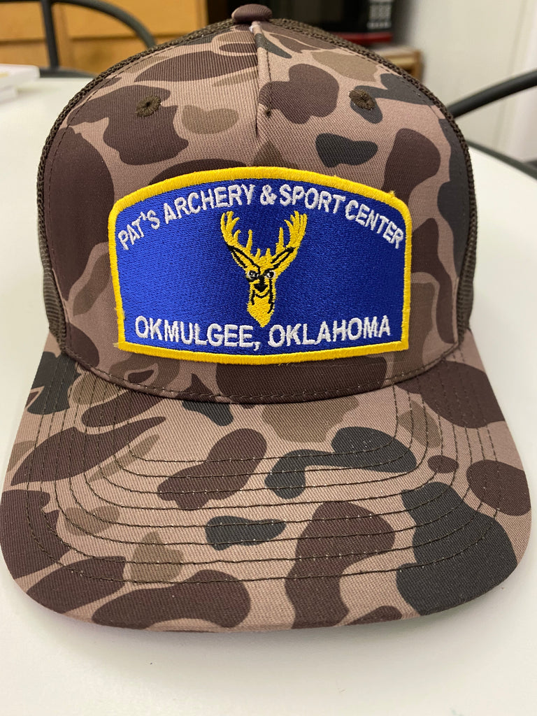 Throwback Patch Hat Pat's Archery and Outdoors