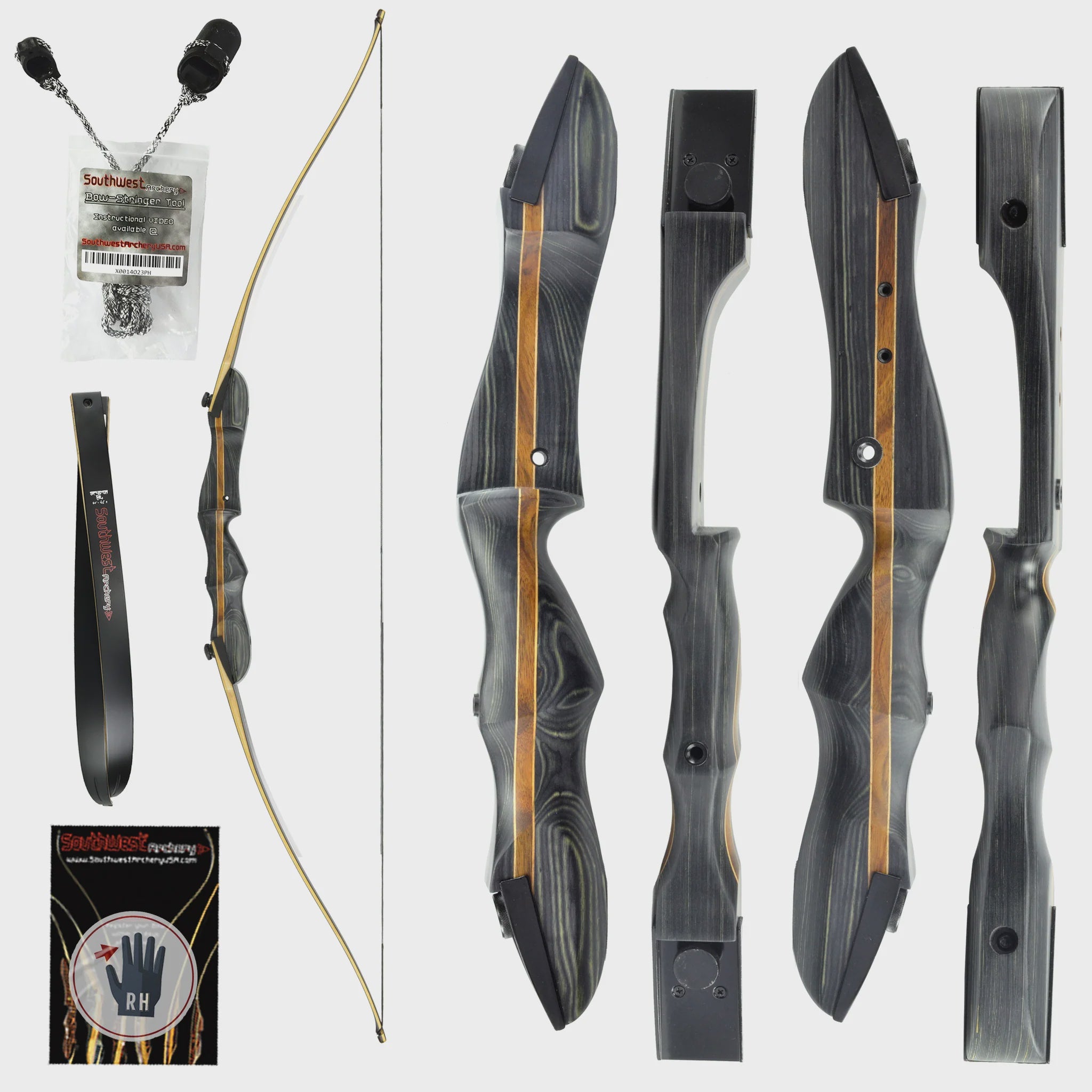 Ghost takedown recurve 62"
