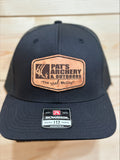 Pats Archery Patch Hat Black