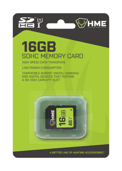 HME SDHC MEMORY CARD 16GB